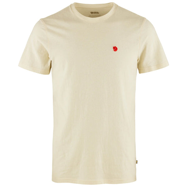 Fjällräven Men&#39;s T-Shirts - Hemp Blend T-Shirt - Chalk White