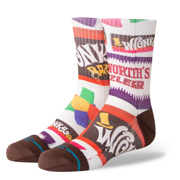 Stane Men&#39;s Socks - Wonka Bars - Brown